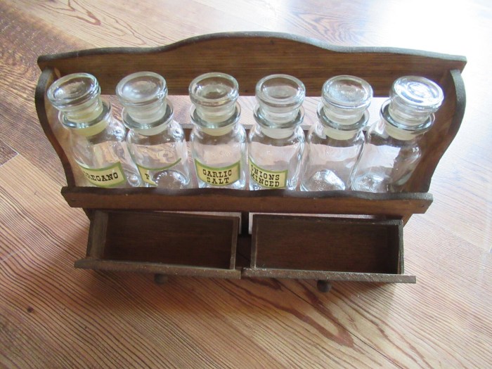 Vintage 1960s to 1970s Made in Japan Wooden Spice Rack Small | Etsy